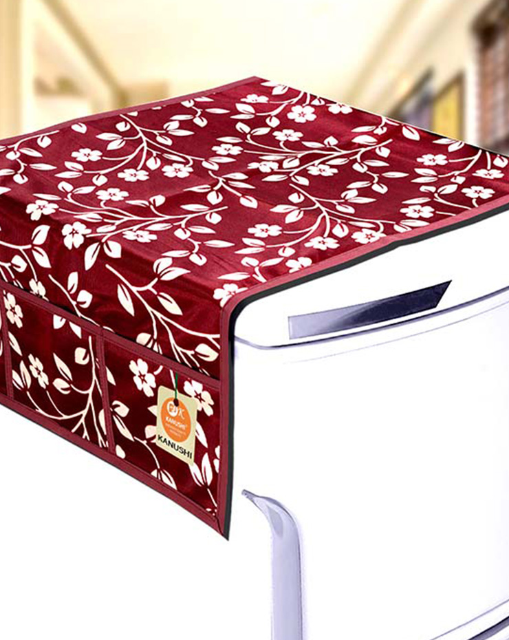 Fridge Cover / Refrigerator Cover - Kitchen - Kanushi